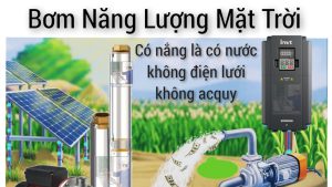 Bom nuoc nang luong mat troi